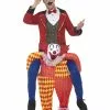 Smiffys Piggyback Clown Costume, Yellow -Wigs Shop 47159