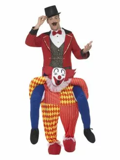Smiffys Piggyback Clown Costume, Yellow