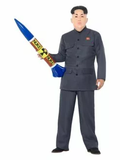 Smiffys Dictator Costume, Grey