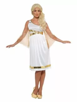 Smiffys Grecian Costume, White