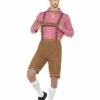 Smiffys Mr Bavarian Costume, Red & Brown -Wigs Shop 49656 9