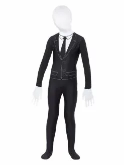 Smiffys Supernatural Boy Costume, Black & White