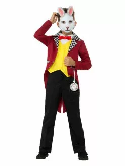 Smiffys White Rabbit Costume, Multi-Coloured