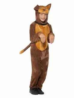 Smiffys Dog Costume, Brown