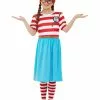 Smiffys Where’s Wally? Wenda Deluxe Costume, Red & White -Wigs Shop 50280 8