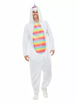 Smiffys Unicorn Costume, White