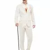 Smiffys Roaring 20s Gent Costume, White -Wigs Shop 50724 6