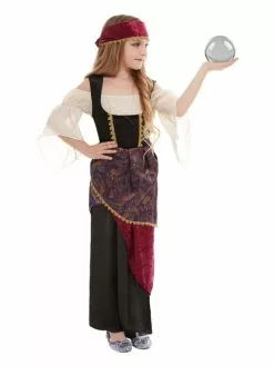 Smiffys Deluxe Fortune Teller Costume, Multi-Coloured