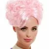 Smiffys Trapeze Artist Wig, Pink 1 Smiffys Trapeze Artist Wig, Pink -Wigs Shop 52067 2