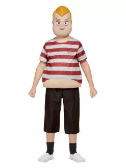 Smiffys Addams Family Pugsley Costume, Burgundy