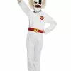 Smiffys Danger Mouse Costume, White & Red -Wigs Shop 52254
