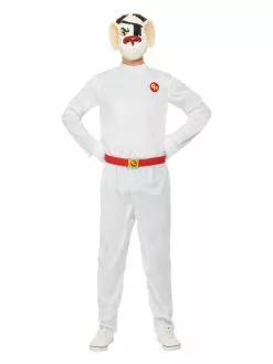 Smiffys Danger Mouse Costume, White