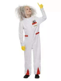 Smiffys Back To The Future Doc Costume, White