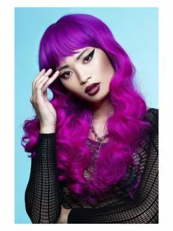Smiffys Manic Panic® Fuchsia Passion™ Siren™ Wig