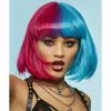 Smiffys Manic Panic® Blue Valentine™ Glam Doll™ Wig 1 Smiffys Manic Panic® Blue Valentine™ Glam Doll™ Wig -Wigs Shop 52530 3