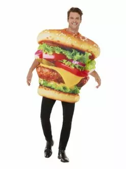 Smiffys Burger Costume, Multi