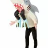Smiffys Inflatable Shark & Diver Costume, Grey -Wigs Shop 55023 3