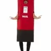 Smiffys Post Box Costume, Red -Wigs Shop 55033 4