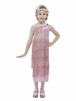 Smiffys 20s Pink Flapper Costume