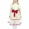 Smiffys Porcelain Doll Costume, Cream -Wigs Shop 63084 4