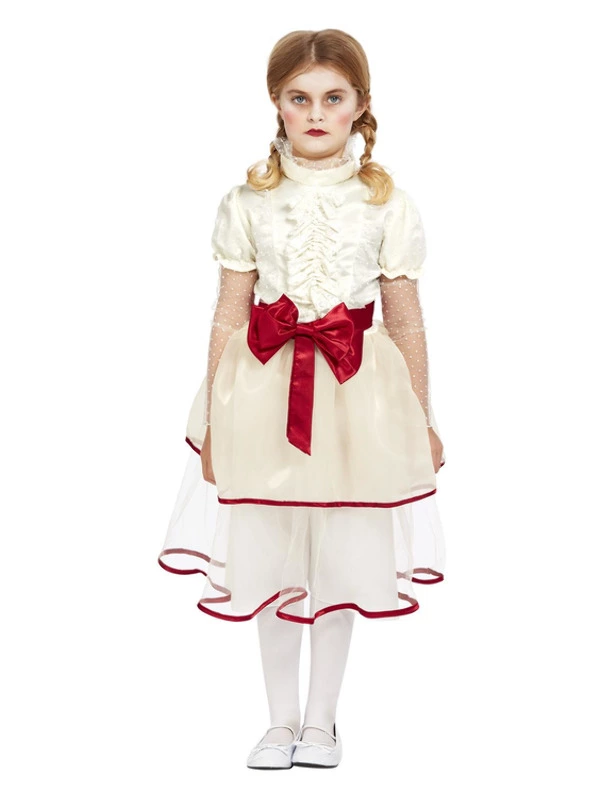 Smiffys Porcelain Doll Costume, Cream 3 Smiffys Porcelain Doll Costume, Cream