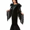 Smiffys Deluxe Raven Princess Costume, Black