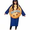 Smiffys Smart Cookie Costume, Blue -Wigs Shop 64011 8