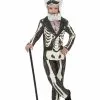 Smiffys Deluxe DOTD Senor Costume, Pink & Black -Wigs Shop 64012 1