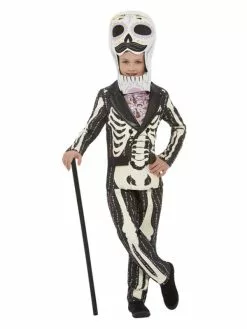 Smiffys Deluxe DOTD Senor Costume, Pink & Black