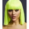 Smiffys Fever Lola Wig, Neon Lime 1 Smiffys Fever Lola Wig, Neon Lime -Wigs Shop 70284 6