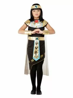 Smiffys Deluxe Egyptian Princess Costume, Black