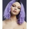 Smiffys Fever Cara Wig, Two Toned Blend, Violet -Wigs Shop 72030 1