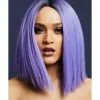 Smiffys Fever Kylie Wig, Two Toned Blend, Violet -Wigs Shop 72044 1
