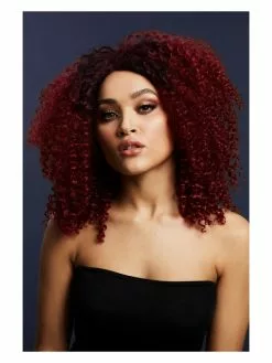 Smiffys Fever Lizzo Wig, Plum