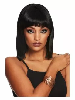 Smiffys Egyptian Snake Bracelet, Gold