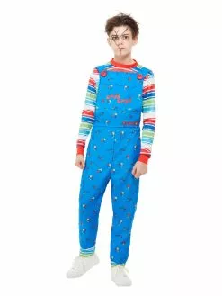 Smiffys Chucky Costume, Blue