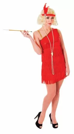 Bristol Novelty Flapper Dress – Ruby