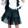 Bristol Novelty Long Petticoat (Black) – Black -Wigs Shop AC273 scaled 1