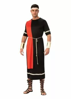 Bristol Novelty Caesar (Black Toga W/Red Drape)