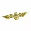 Bristol Novelty Aviator Pin Metal Gold 2 Bristol Novelty Aviator Pin Metal Gold -Wigs Shop BA027