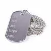 Bristol Novelty Dog Tag Necklace -Wigs Shop BA028