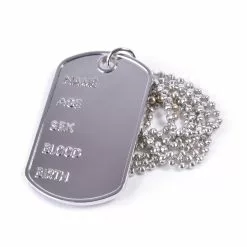 Bristol Novelty Dog Tag Necklace