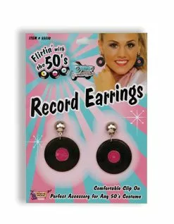 Bristol Novelty Record Earrings