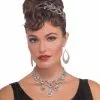 Bristol Novelty Rhinestone Necklace Vintage -Wigs Shop BA1972 scaled 1