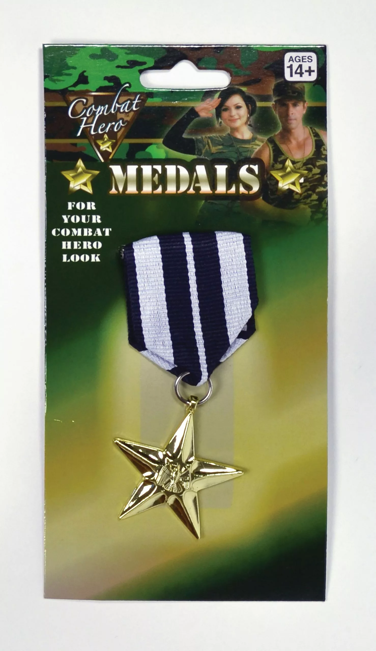 Bristol Novelty Military Medal (1 Single) 3 Bristol Novelty Military Medal (1 Single)