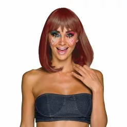 Bristol Novelty Chic Doll Brown Wig