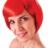 Bristol Novelty Flirty Flick Wig Red -Wigs Shop BW863 scaled 1