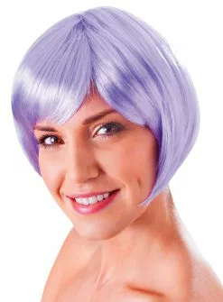 Bristol Novelty Flirty Flick Wig Lilac