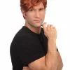 Bristol Novelty Mens Side Parting Wig (Ginger) -Wigs Shop BW938 scaled 1