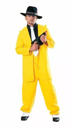 Bristol Novelty Yellow Zoot Suit Adult – Extra
